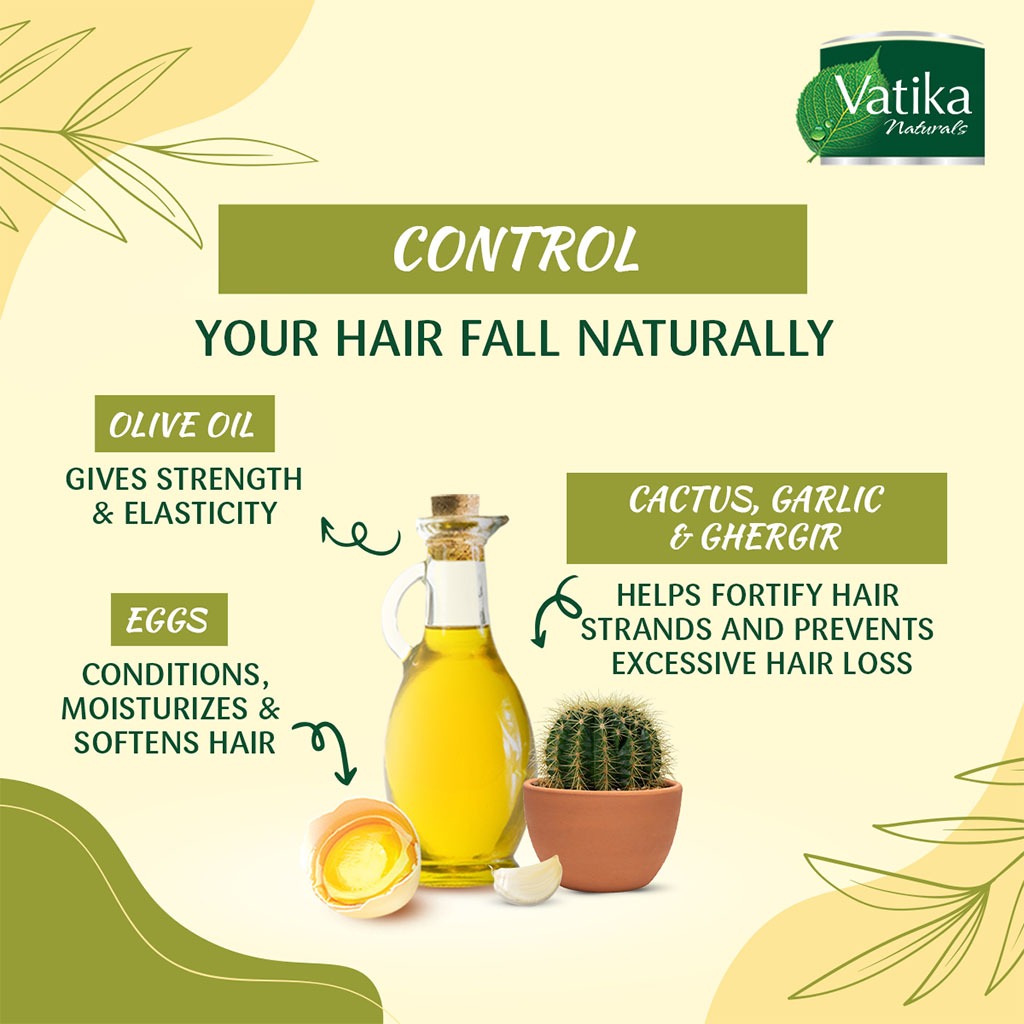 Dabur Vatika Naturals Hair Mayonnaise Hair Fall Control Mask For Weak Falling Hair 500ml - Easy Pharmacy LLC