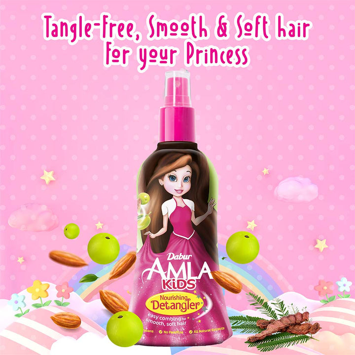 Dabur Amla Kids Nourishing Detangler Oil 200ml - Easy Pharmacy LLC