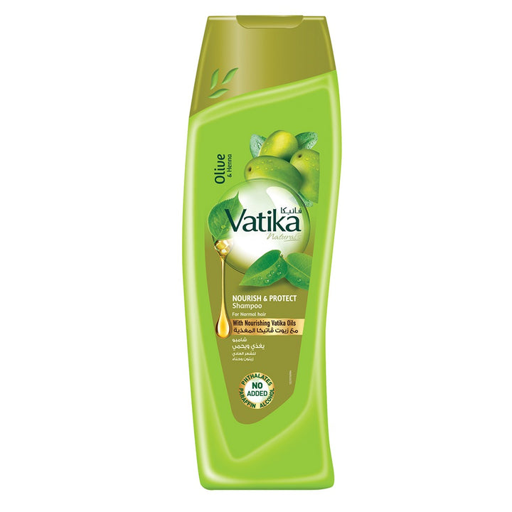 Dabur Vatika Naturals Nourish And Protect Shampoo For Normal Hair 400ml - Easy Pharmacy LLC
