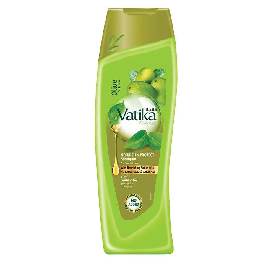 Dabur Vatika Naturals Nourish And Protect Shampoo For Normal Hair 400ml