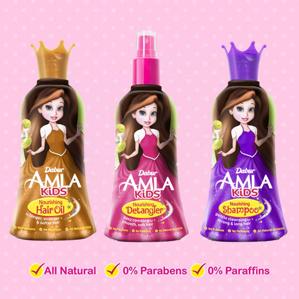 Dabur Amla Kids Nourishing Hair Oil For Longer, Stronger And Softer Hair 200ml - Easy Pharmacy LLC