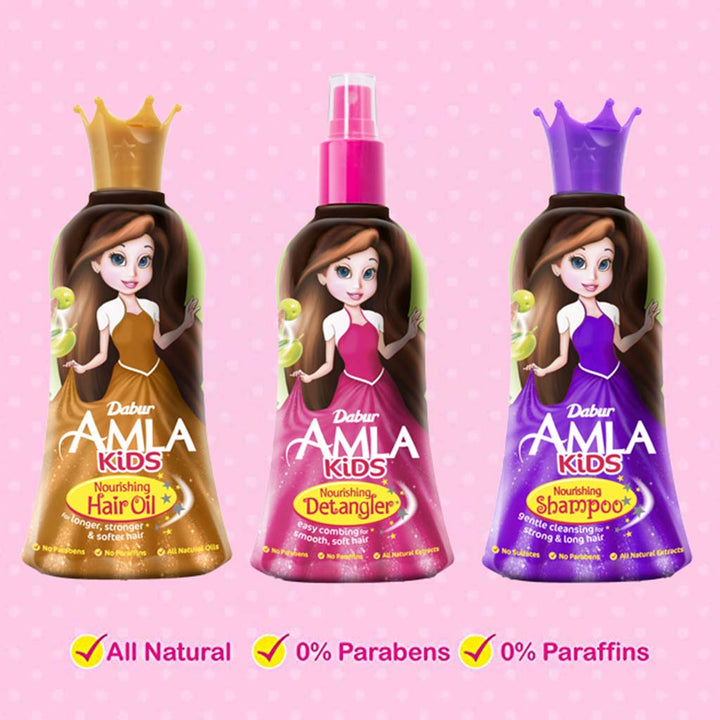 Dabur Amla Kids Nourishing Hair Oil For Longer, Stronger And Softer Hair 200ml - Easy Pharmacy LLC