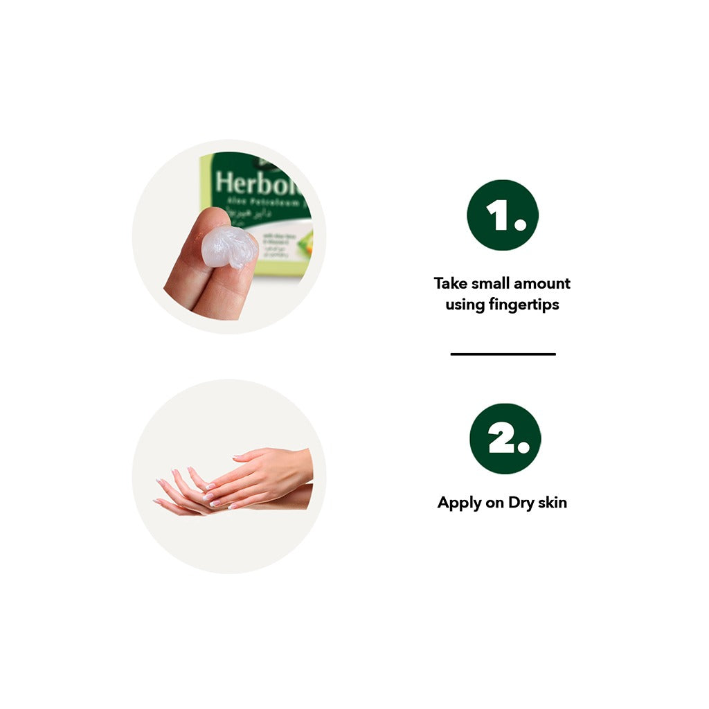 Dabur Herbolene Cocoa Butter Petroleum Jelly 225ml - Easy Pharmacy LLC