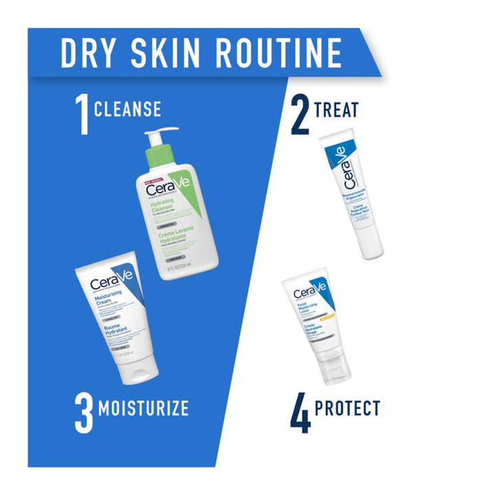 CeraVe Fragrance Free Moisturising Cream For Dry Skin 50ml - Easy Pharmacy LLC