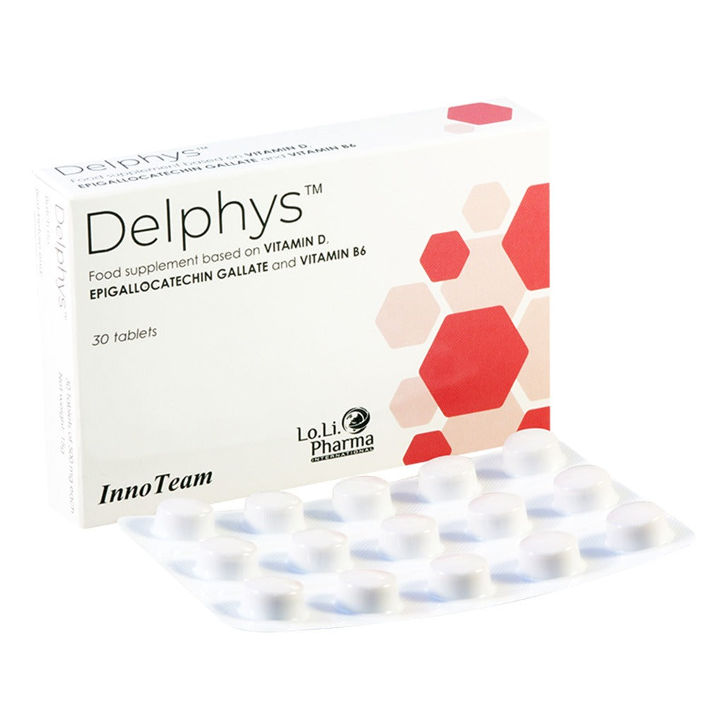 Delphys Vitamin D & Epigallocatechin Gallate Women's Supplement Tablets, Pack of 30's - Easy Pharmacy LLC