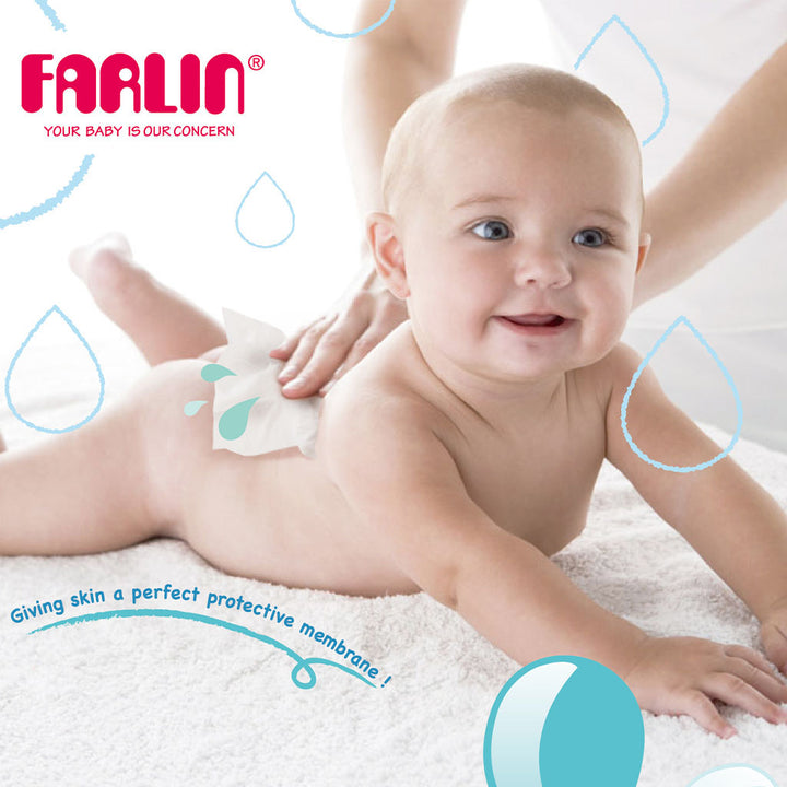 Farlin School Anti-Rash Moisture Baby Wet Wipes 10 Sheets, 10*5 Packs Dt-004A-5B - Easy Pharmacy LLC
