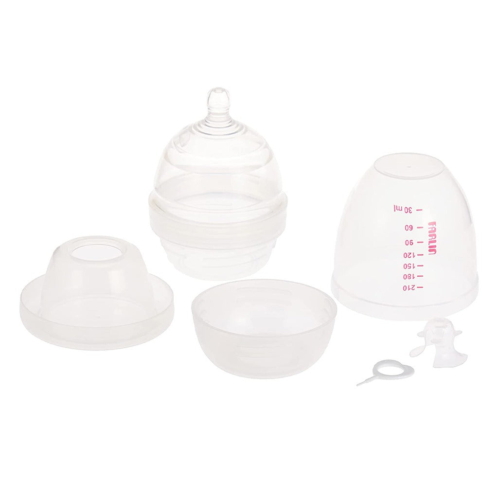 Farlin Space Saving Silicone Baby Feeding Bottle For 0 Months+, Pack of 1's - Easy Pharmacy LLC