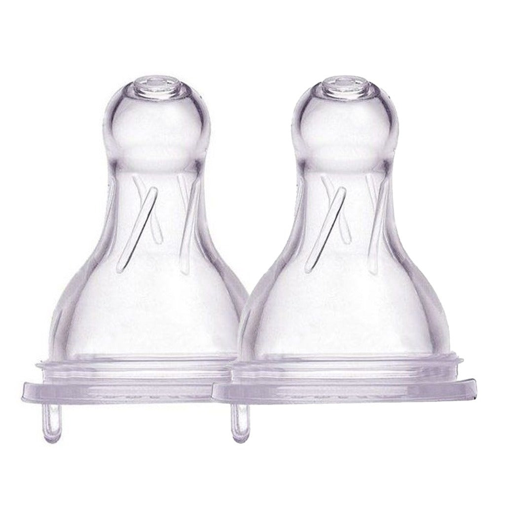 Farlin Anti-Colic Silicone Nipple Small With Wide Neck AC-22005-S, Pack of 2's - Easy Pharmacy LLC