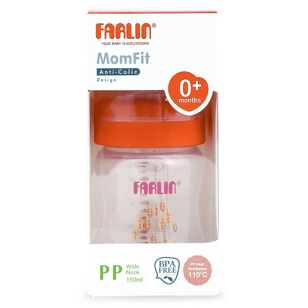 Farlin Seasons Series Wide Neck 150ml PP Feeding Bottle For 0 Months+ Baby, Pack of 1's - Easy Pharmacy LLC