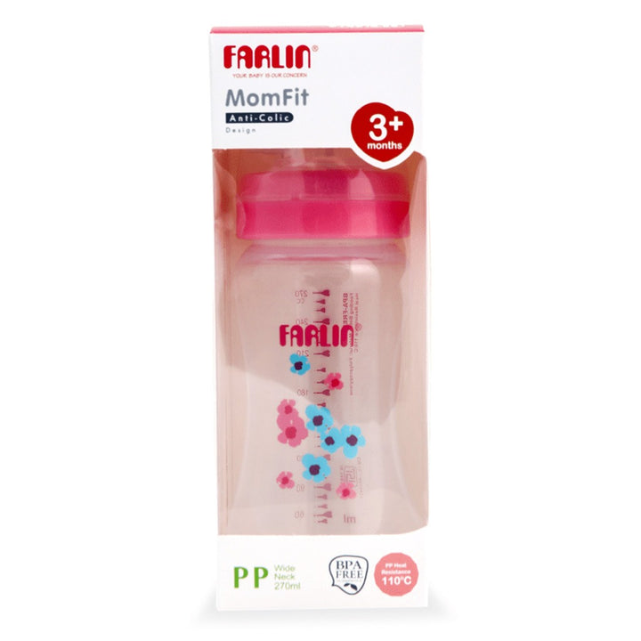Farlin Seasons Series Wide Neck 270ml PP Feeding Bottle For 3 Months+ Baby, Pack of 1's - Easy Pharmacy LLC