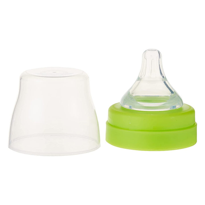 Farlin Wide Neck Heat Resistant 120ml Glass Feeding Bottle For 0+ Months Baby, Pack of 1's - Easy Pharmacy LLC