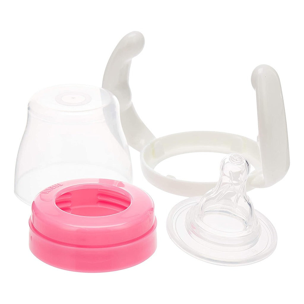 Farlin Seasons Series Wide Neck 270ml PP Feeding Bottle With Handle For 3 Months+ Baby, Pack of 1's - Easy Pharmacy LLC