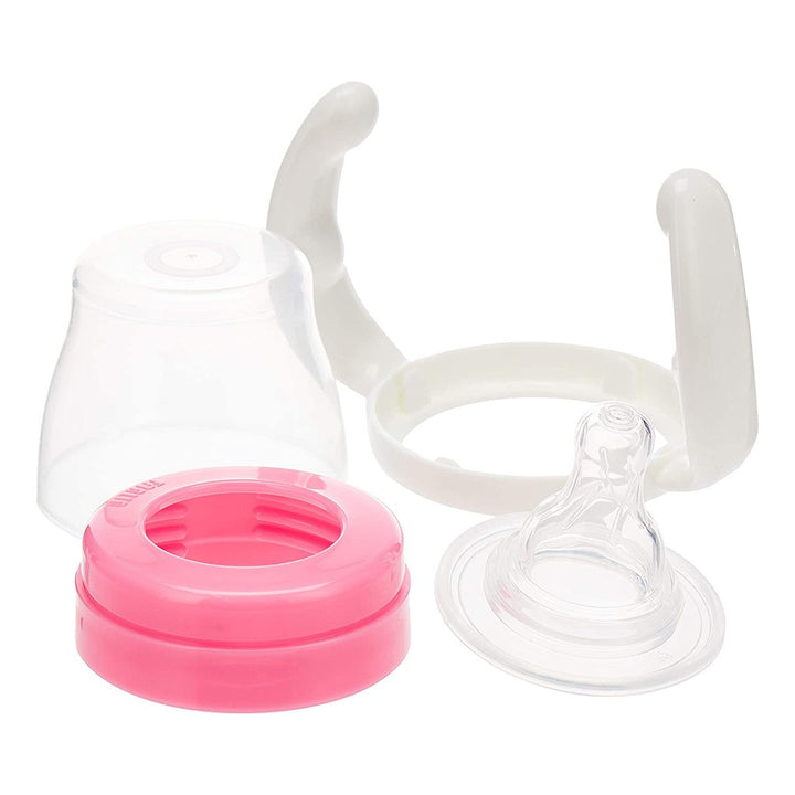 Farlin Seasons Series Wide Neck 270ml PP Feeding Bottle With Handle For 3 Months+ Baby, Pack of 1's - Easy Pharmacy LLC