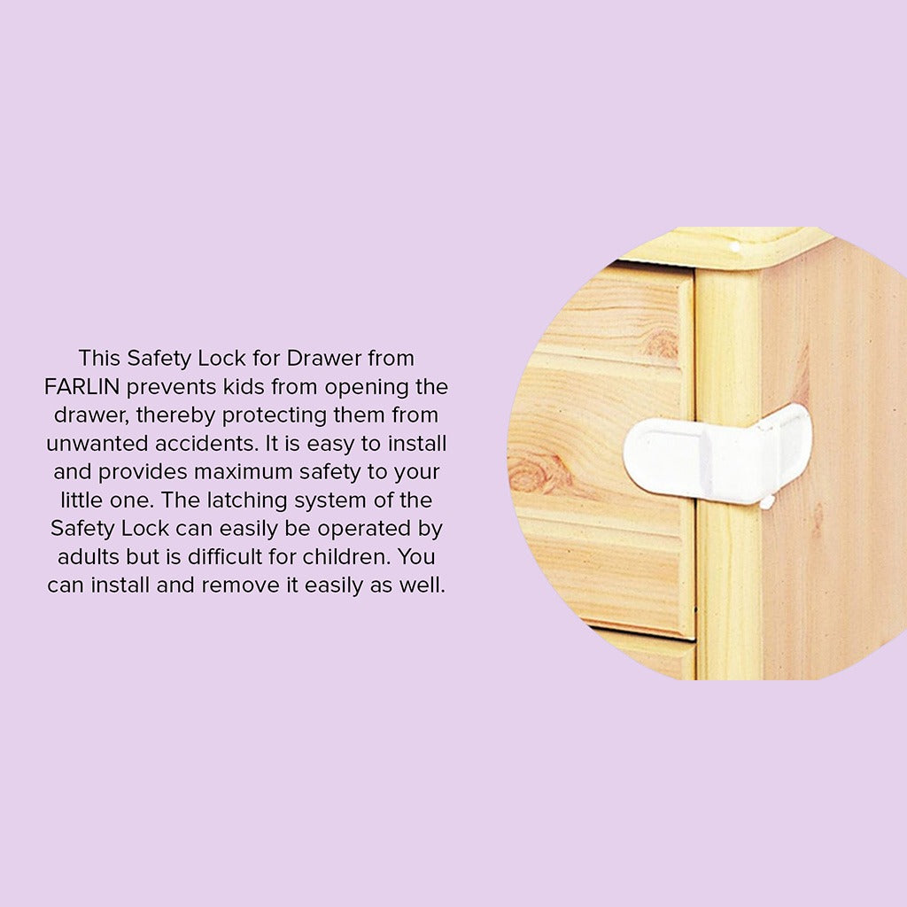 Farlin Safety Lock For Drawer, Pack of 1's - Easy Pharmacy LLC