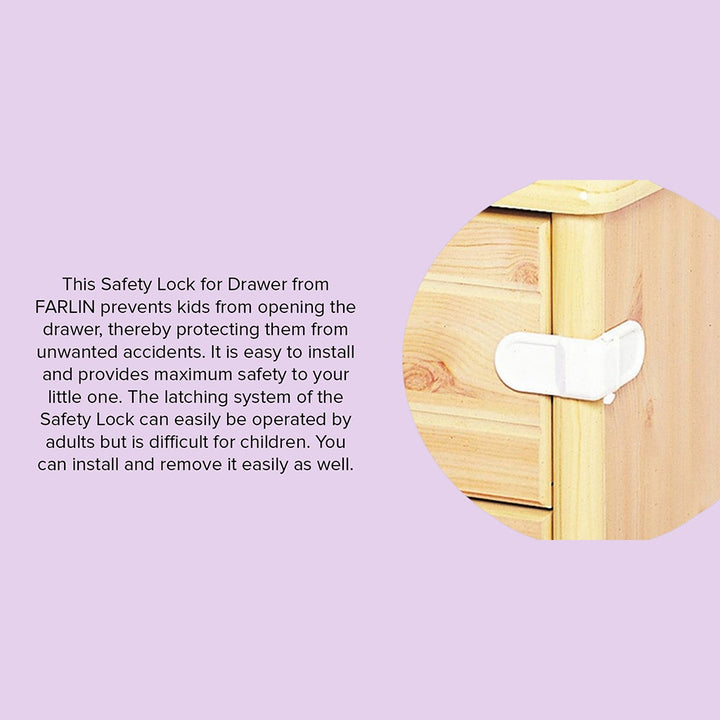 Farlin Safety Lock For Drawer, Pack of 1's - Easy Pharmacy LLC