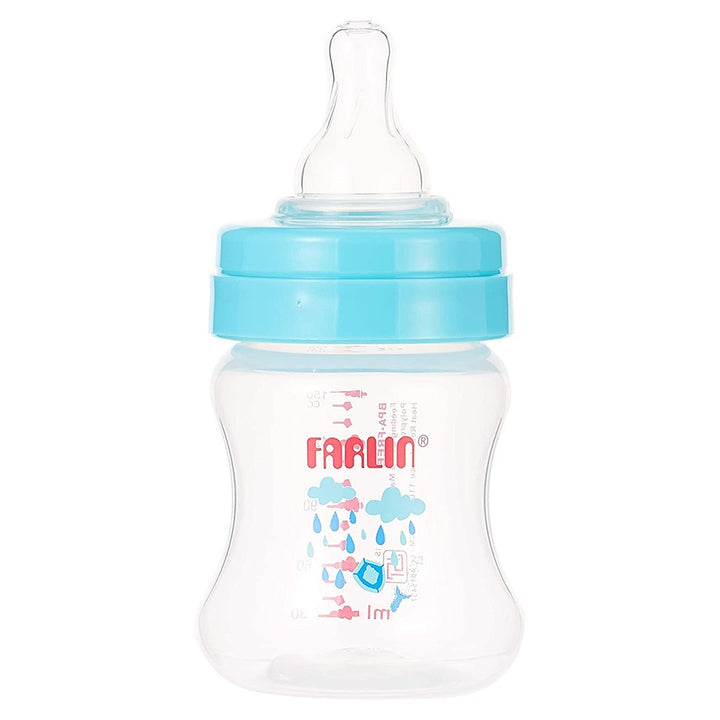 Farlin Momfit Little Artist collection 150ml Wide Neck PP Feeding Bottle AB-42015 (B), Pack of 1's - Easy Pharmacy LLC