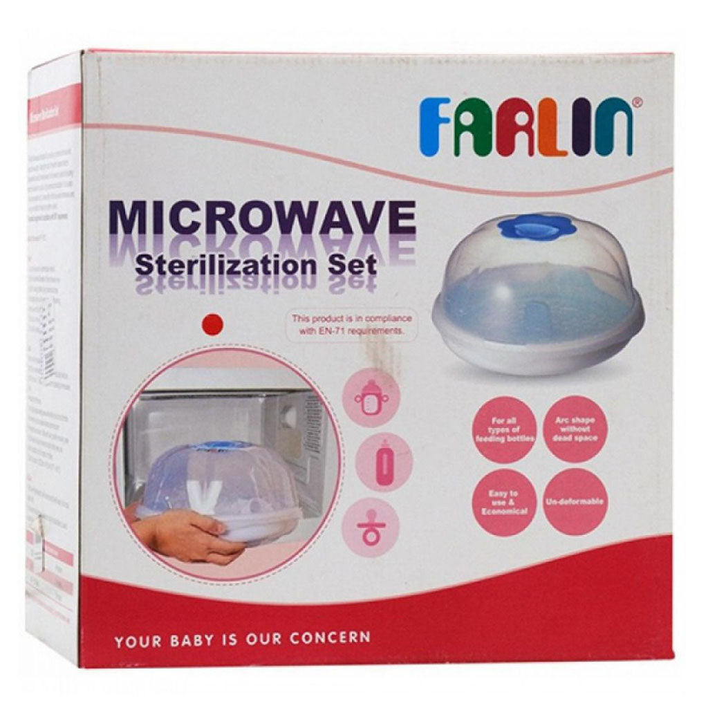 Farlin Microwave Steam Sterilization Set For Baby BF-213(B) - Easy Pharmacy LLC