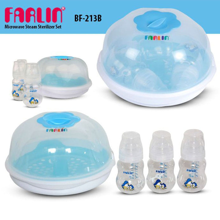 Farlin Microwave Steam Sterilization Set For Baby BF-213(B) - Easy Pharmacy LLC