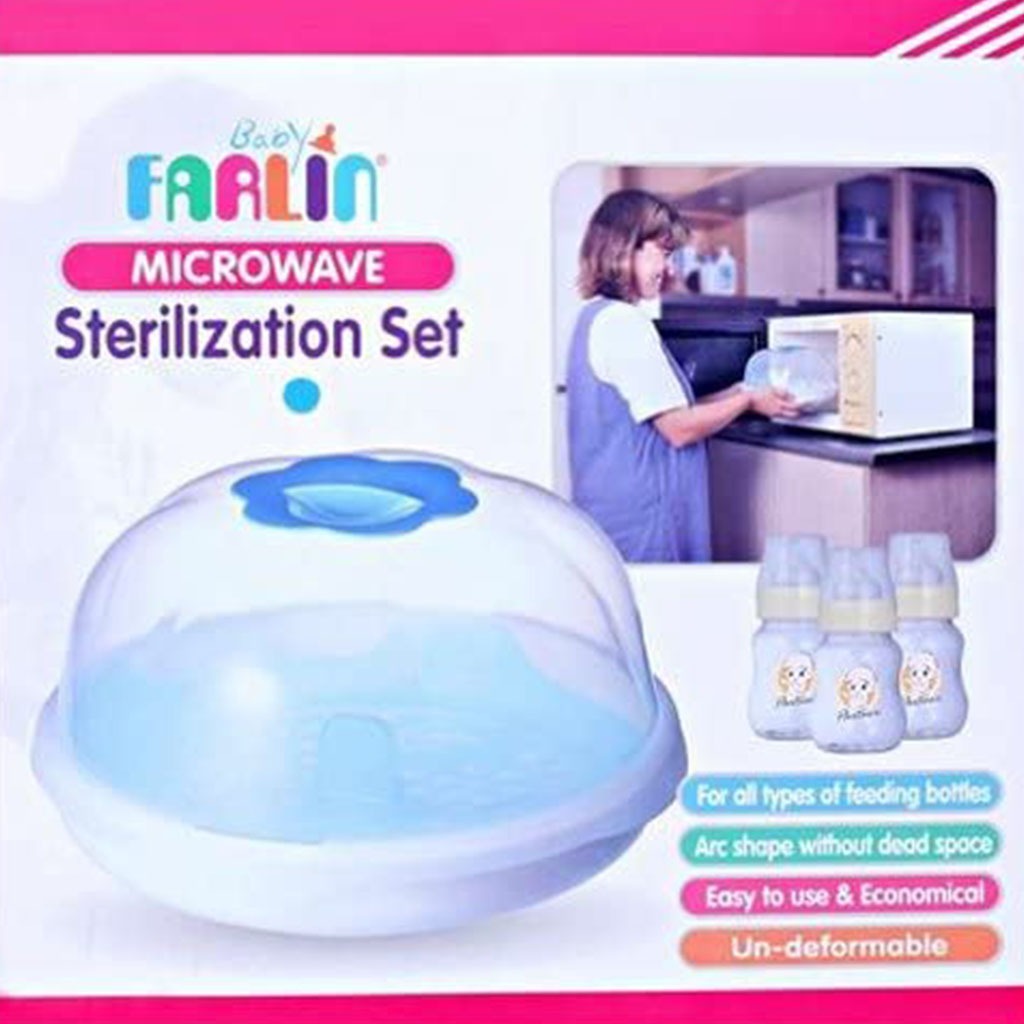 Farlin Microwave Steam Sterilization Set For Baby BF-213(B) - Easy Pharmacy LLC