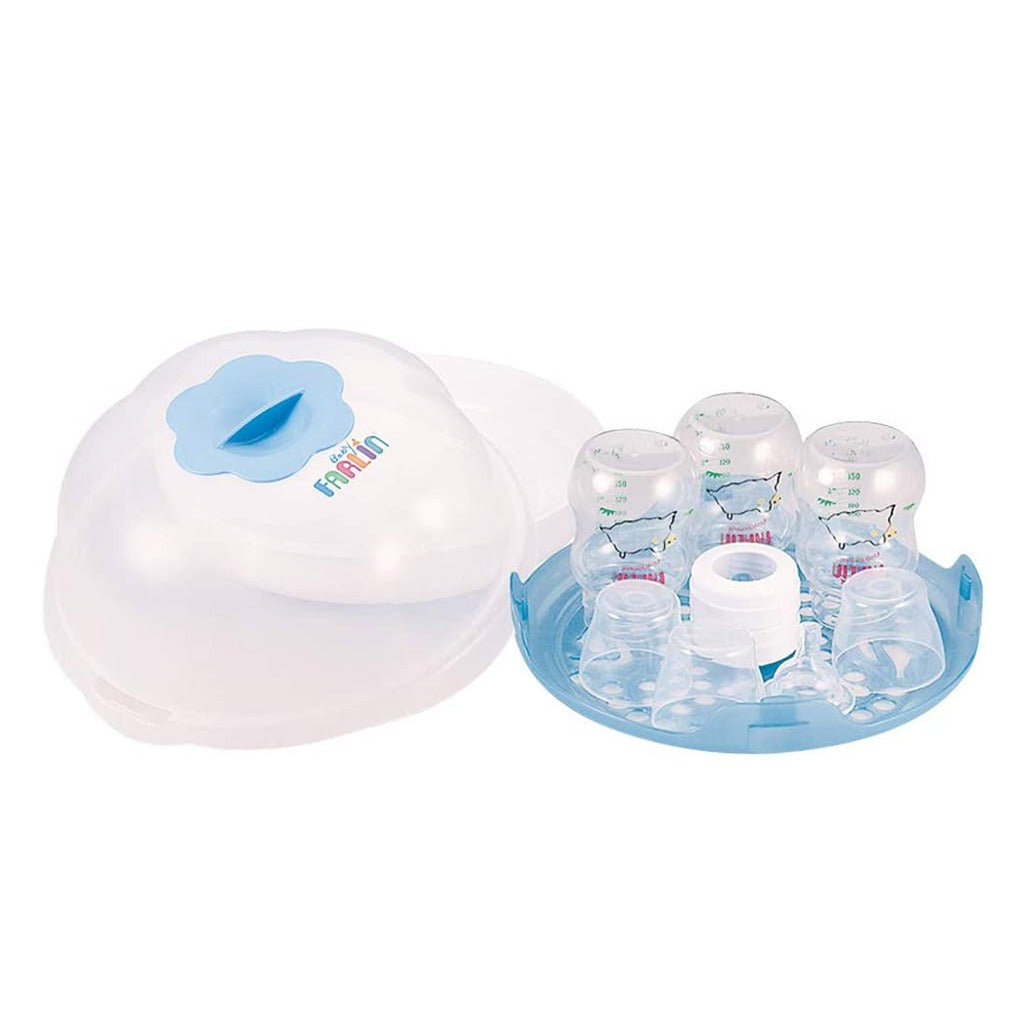 Farlin Microwave Steam Sterilization Set For Baby BF-213(B) - Easy Pharmacy LLC