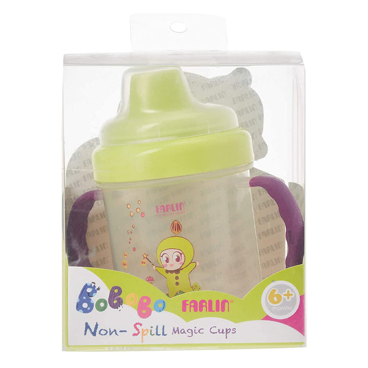 Farlin Non-Spill Magic 200ml Spout Cup Green For Baby, CP011-B, Pack of 1's - Easy Pharmacy LLC