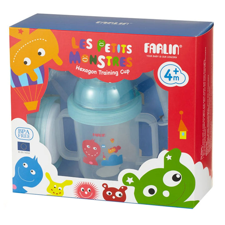 Farlin 4-Step Interchangeable Training Cup For Baby BF-19801, Pack of 1's - Easy Pharmacy LLC