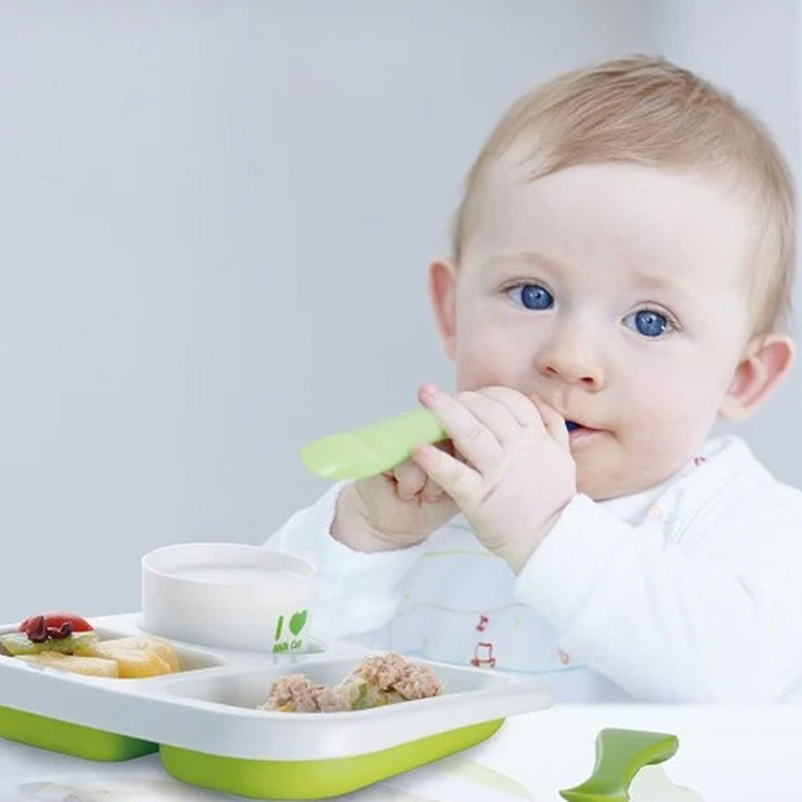 Farlin J'Aime Pe-Pa Plate For 12 Months+ Baby, Pack of 3 Pieces - Easy Pharmacy LLC