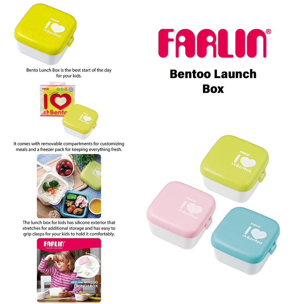 Farlin Bentoo Lunch Box For 6 Months+ Baby AEF-B008, Pack of 1's - Easy Pharmacy LLC