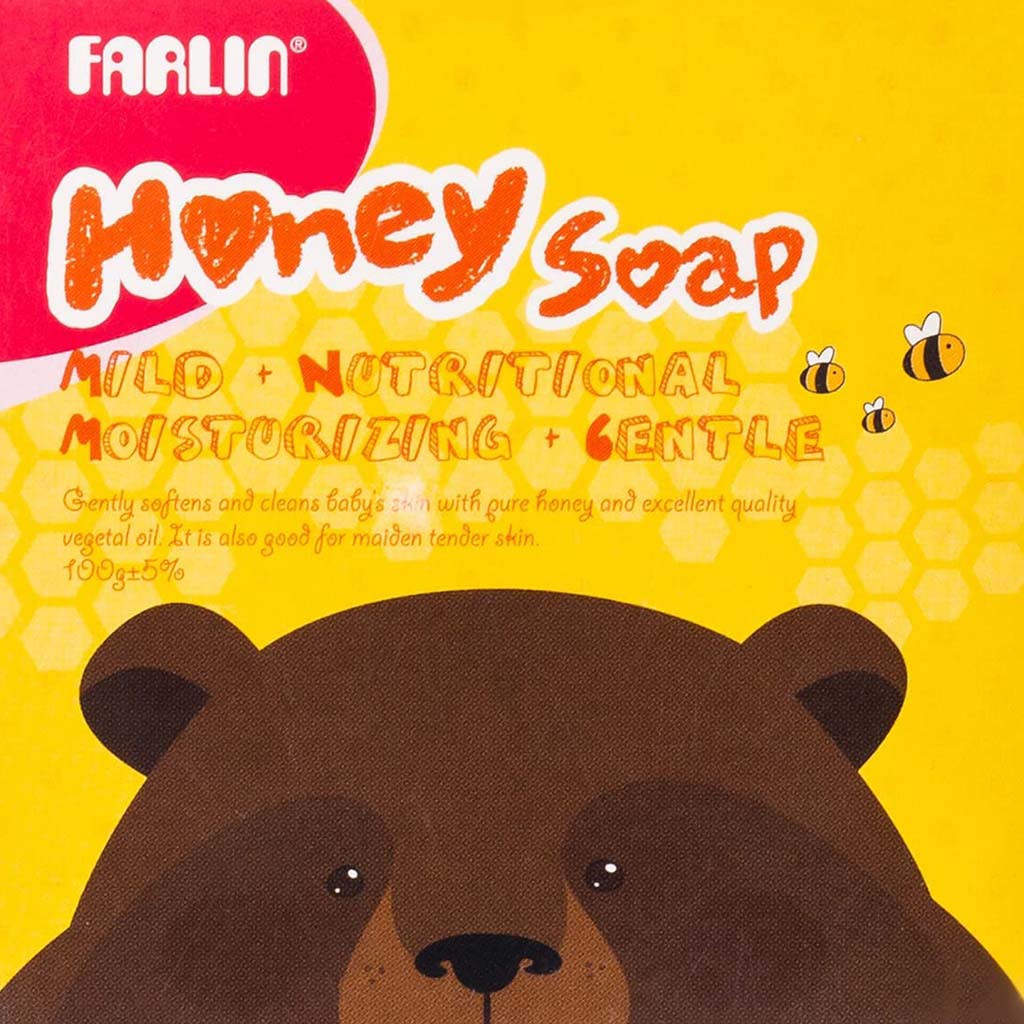 Farlin Moisturizing Transparent Baby Soap With Honey 100g - Easy Pharmacy LLC