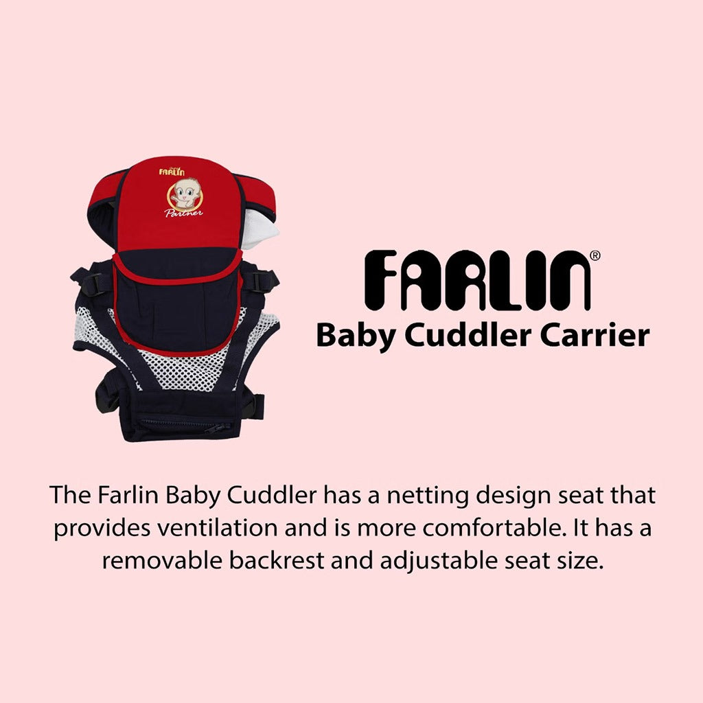 Farlin Baby Cuddler, Blue & Red - BF-509, 1 Piece - Easy Pharmacy LLC
