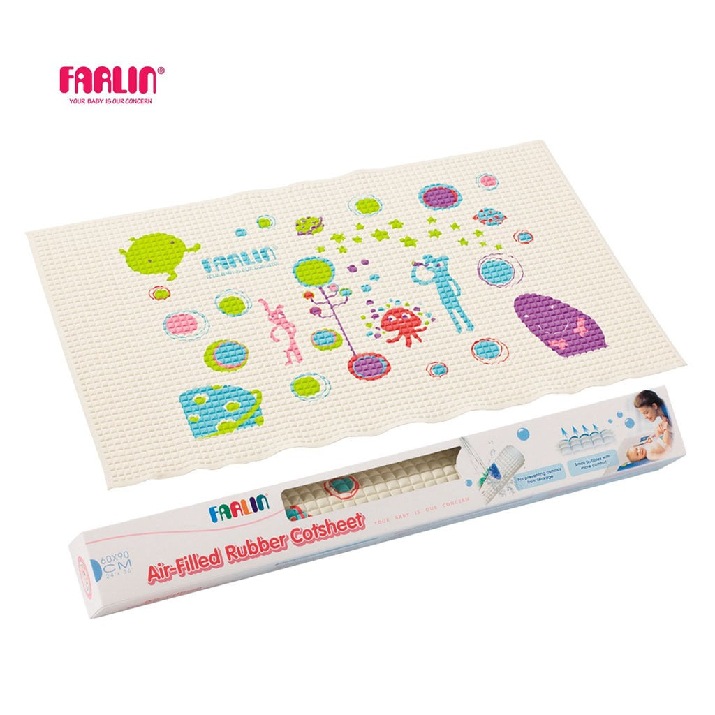 Farlin Air Filled Rubber Cot Sheet For Baby BF-433 - Easy Pharmacy LLC