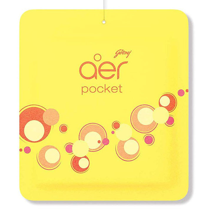 Godrej Aer Power Pocket Bathroom Fragrance - Bright Tangy Delight 10g - Easy Pharmacy LLC