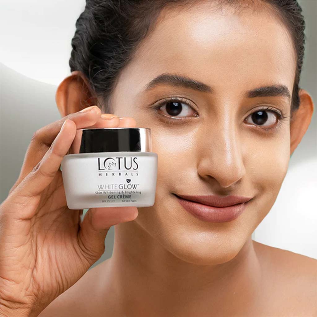 Lotus Herbals Whiteglow Skin Whitening & Brightening Gel Cream SPF 25 PA+++ 40g - Easy Pharmacy LLC