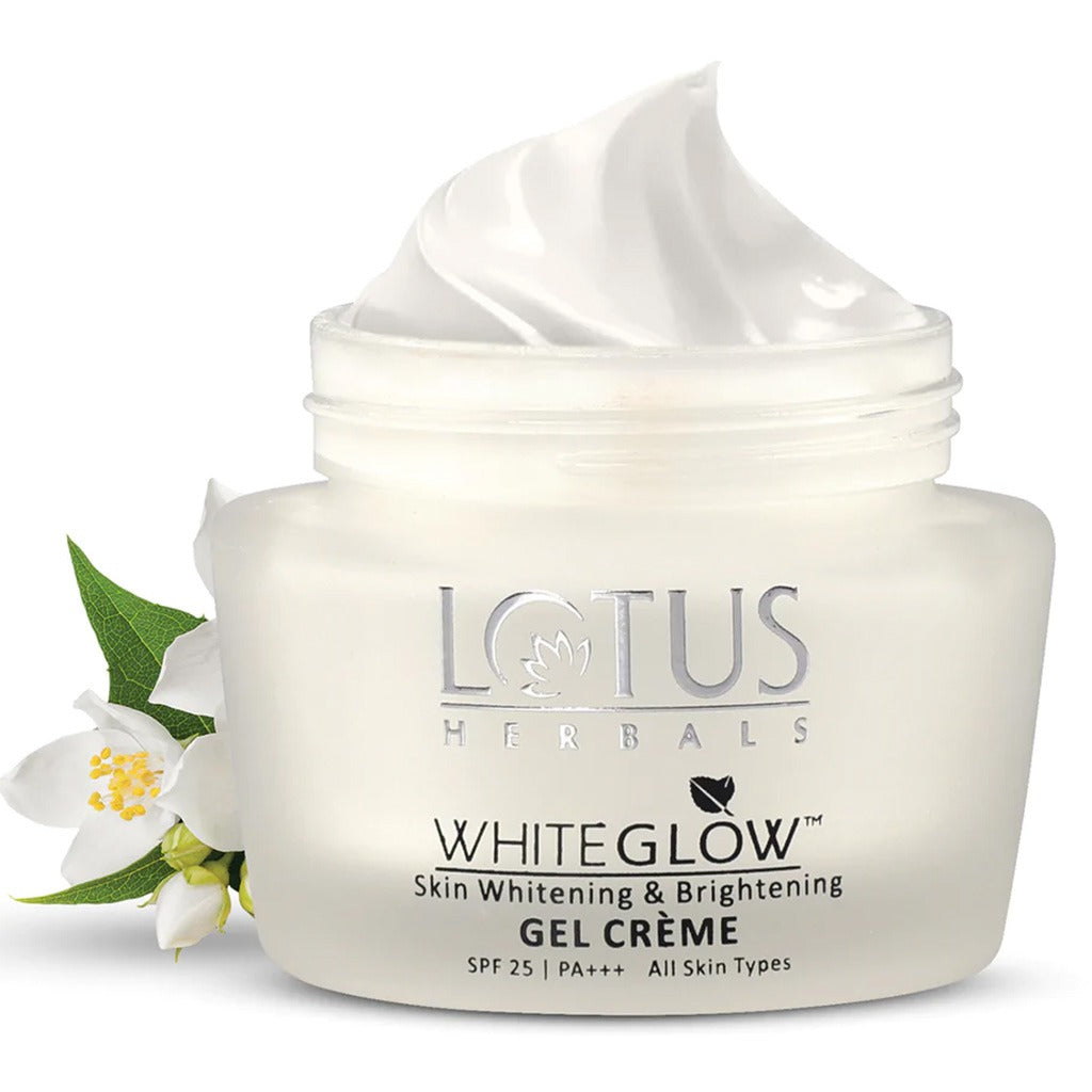 Lotus Herbals Whiteglow Skin Whitening & Brightening Gel Cream SPF 25 PA+++ 40g - Easy Pharmacy LLC