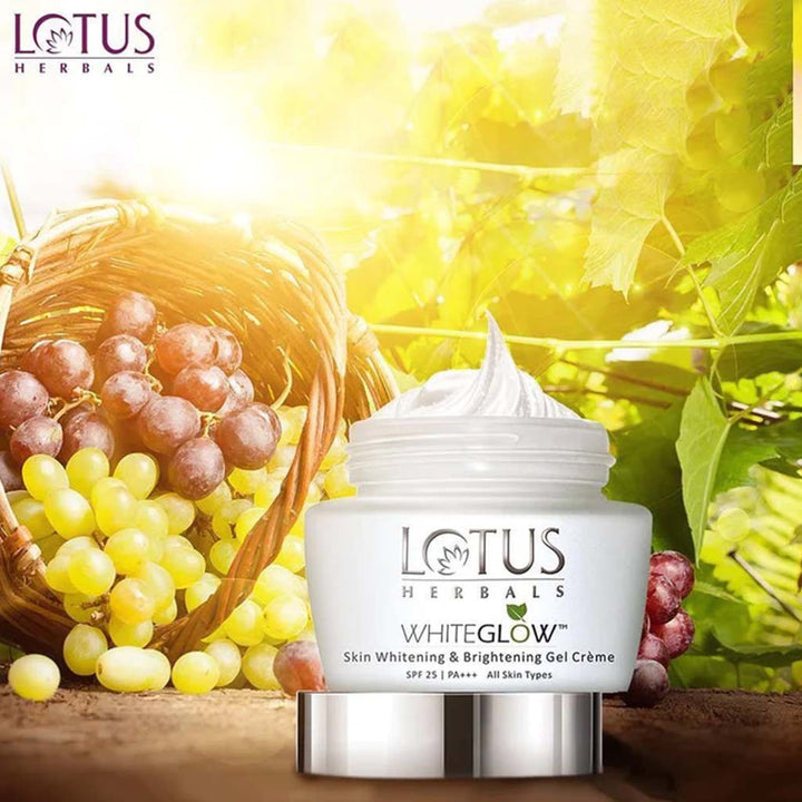 Lotus Herbals Whiteglow Skin Whitening & Brightening Gel Cream SPF 25 PA+++ 40g - Easy Pharmacy LLC
