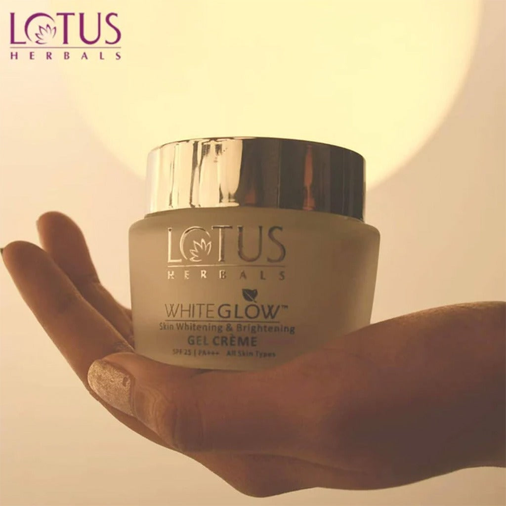 Lotus Herbals Whiteglow Skin Whitening & Brightening Gel Cream SPF 25 PA+++ 40g - Easy Pharmacy LLC