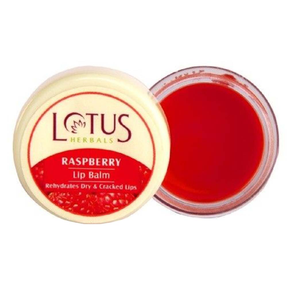 Lotus Herbals Raspberry Lip Balm For Dry And Cracked Lips 5g - Easy Pharmacy LLC