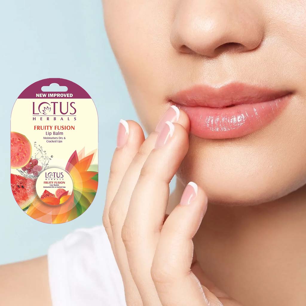 Lotus Herbals Fruity Fusion Lip Balm For Dry And Cracked Lips, 5g - Easy Pharmacy LLC