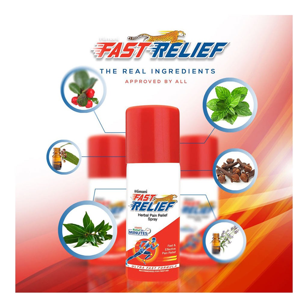 Himani Fast Relief Spray For Fast Pain & Sprain Relief 150ml - Easy Pharmacy LLC
