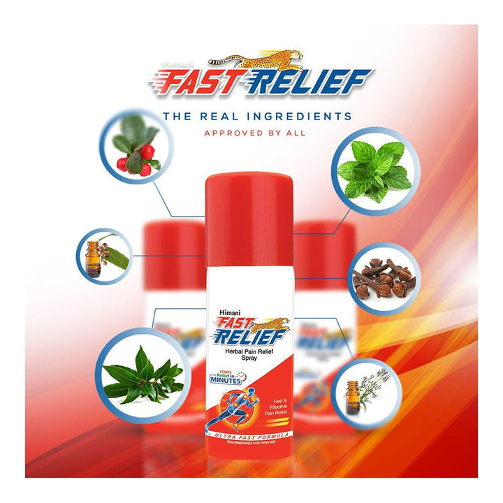 Himani Fast Relief Spray For Fast Pain & Sprain Relief 150ml - Easy Pharmacy LLC