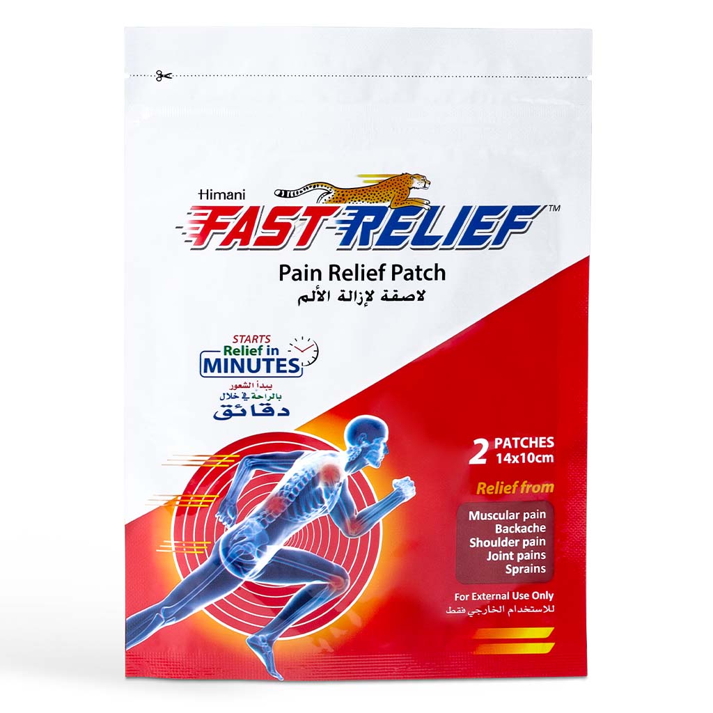 Himani Fast Relief Pain Relief Patch 14cm x 10cm, Pack of 2's - Easy Pharmacy LLC