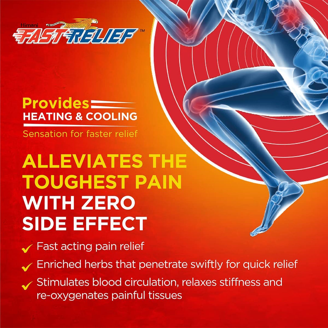 Himani Fast Relief Pain Relief Patch 14cm x 10cm, Pack of 2's - Easy Pharmacy LLC