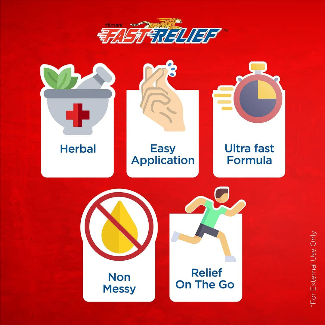 Himani Fast Relief Pain Relief Patch 14cm x 10cm, Pack of 2's - Easy Pharmacy LLC
