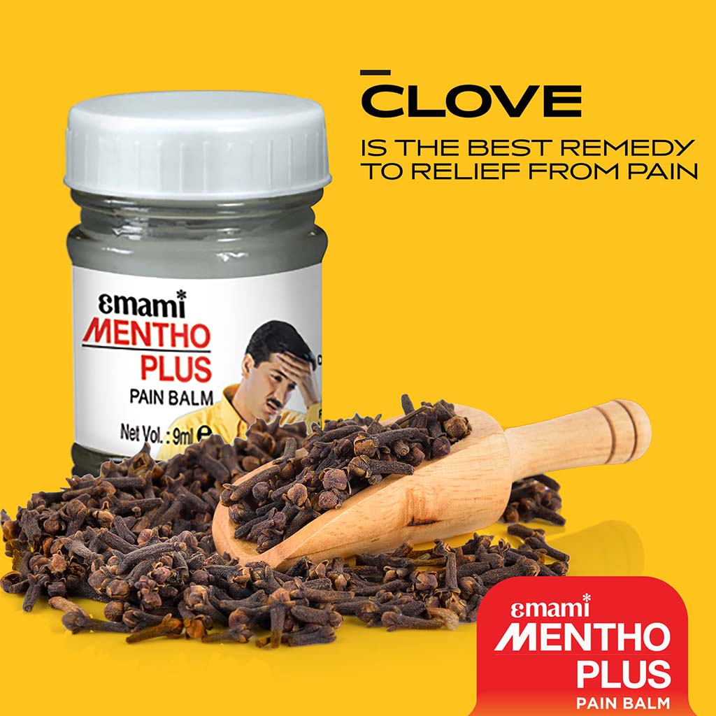 Emami Mentho Plus Balm for Head Ache Relief 9ml - Easy Pharmacy LLC