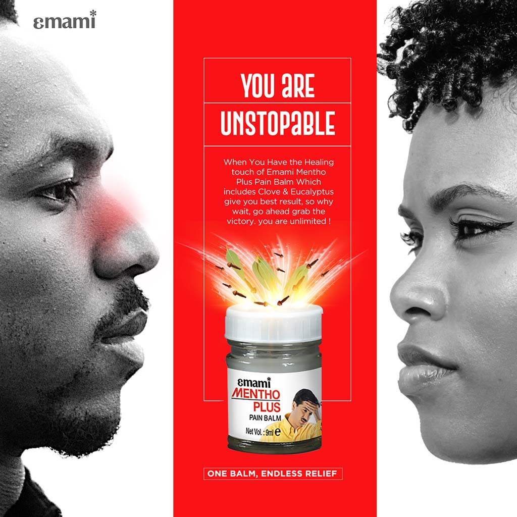 Emami Mentho Plus Balm for Head Ache Relief 30ml - Easy Pharmacy LLC