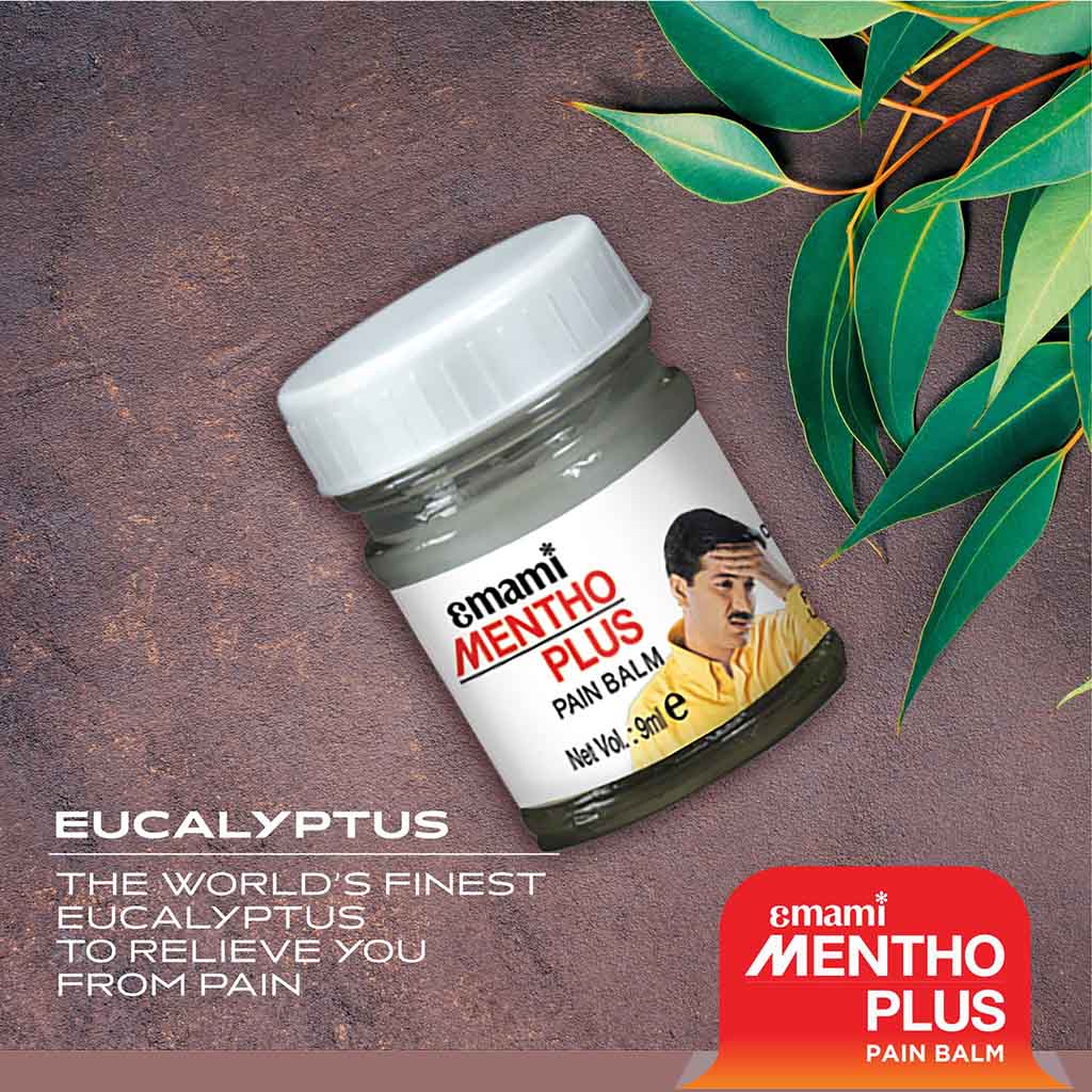 Emami Mentho Plus Balm for Head Ache Relief 30ml - Easy Pharmacy LLC