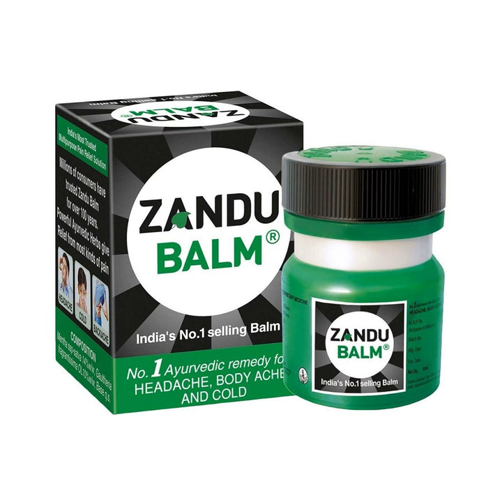 Zandu Balm For Headache, Cold & Body Ache 9ml - Easy Pharmacy LLC