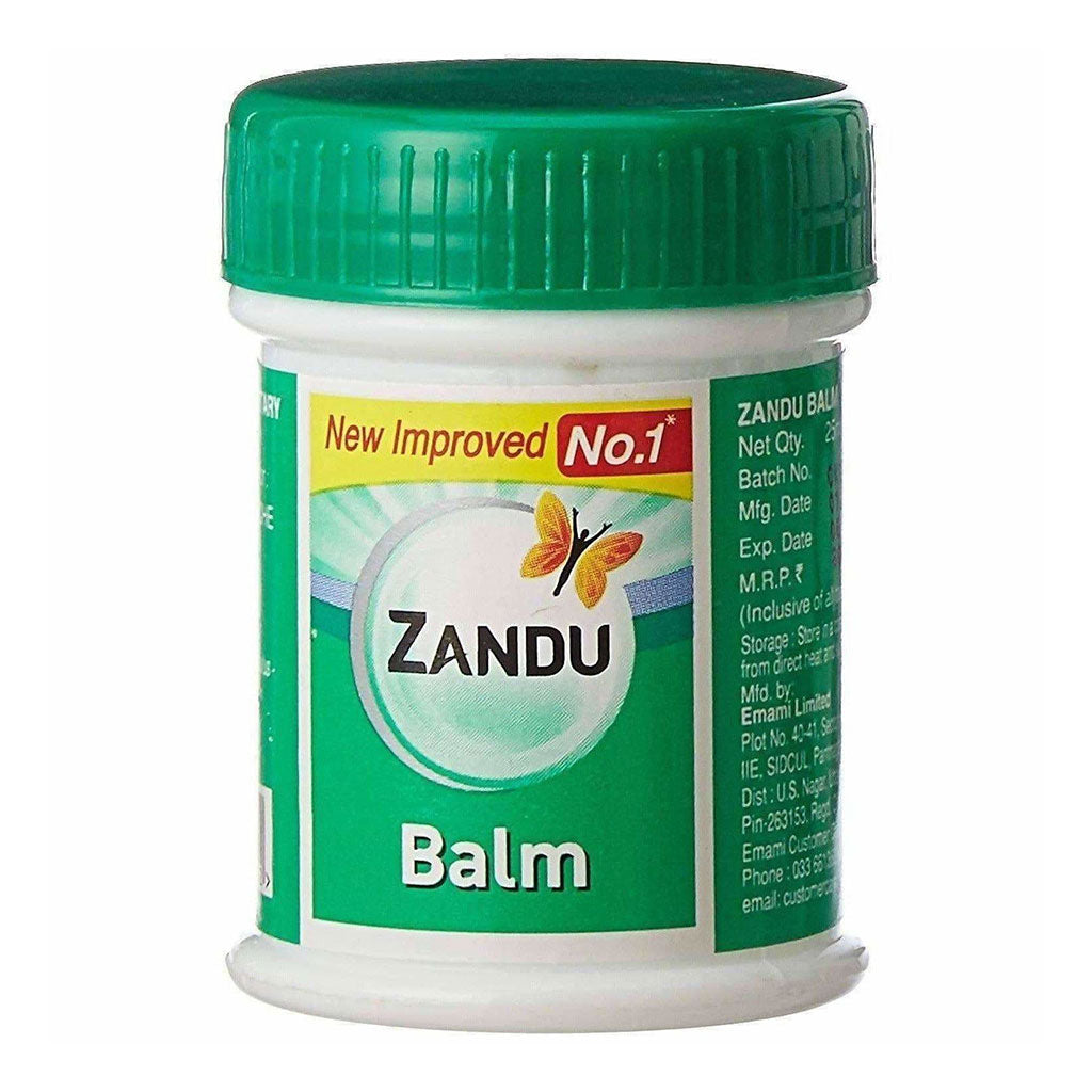Zandu Balm For Headache, Cold & Body Ache 25ml - Easy Pharmacy LLC