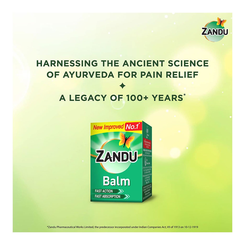 Zandu Balm For Headache, Cold & Body Ache 25ml - Easy Pharmacy LLC