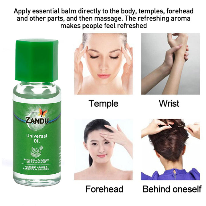 Zandu Pain Relief Universal Oil For Head Ache and Cold 28ml - Easy Pharmacy LLC